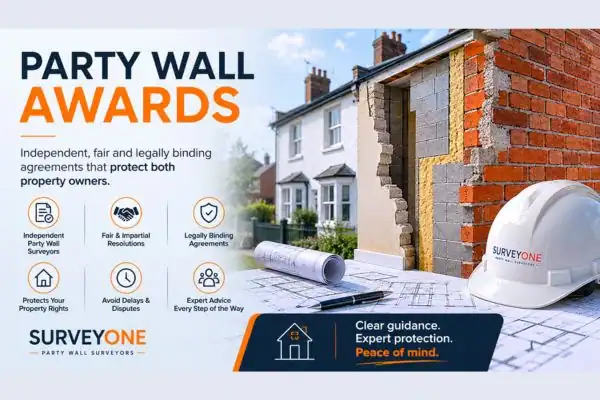 Contact our team today to see if you require party wall awards Rushden