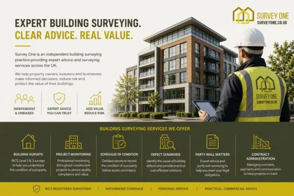 About us Rushden at Survey One